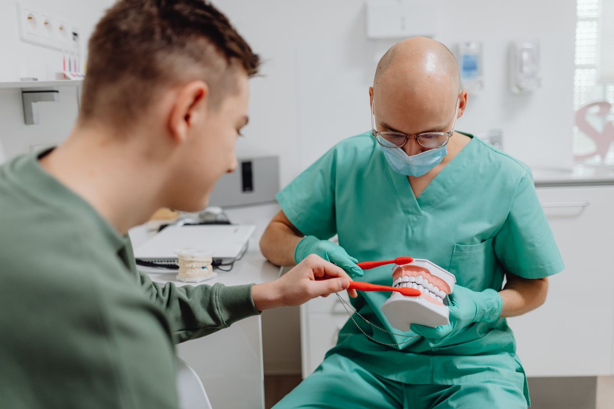 Calm, modern dental clinic interior